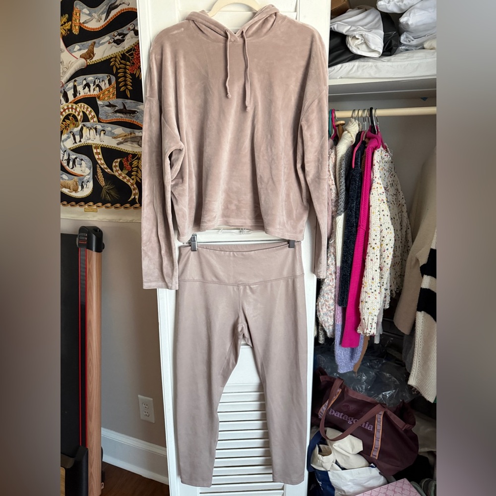 Zella Matching Legging and Hoodie Set